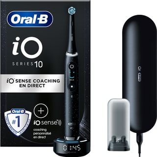 Cepillo de dientes eléctrico Bluetooth - iO10 - Negro