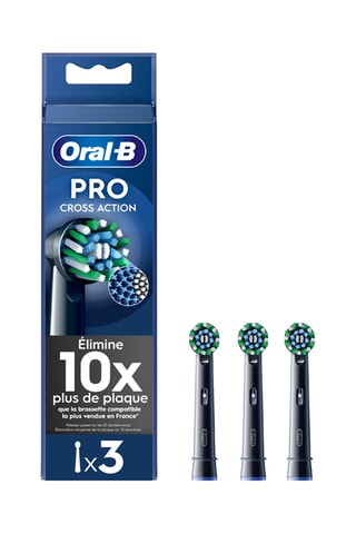 3 cabezales compatibles Oral-B Pro Cross Action