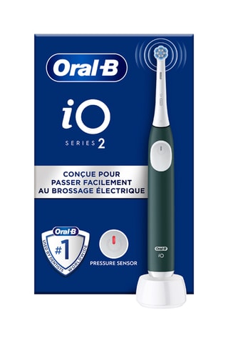 Cepillo de dientes eléctrico iO2 - 3 niveles de intensidad de cepillado
