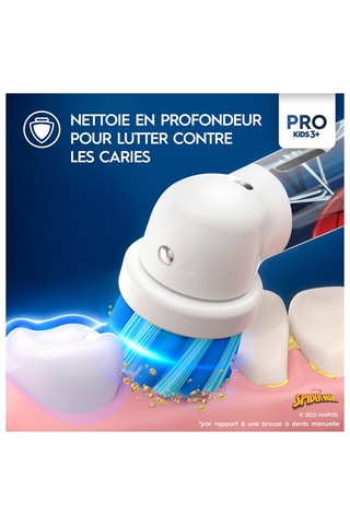 Cepillo de dientes eléctrico - Infantil - Spider-Man