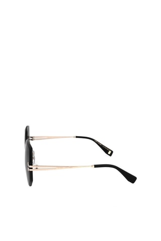 Lunettes de soleil femme - Catégorie 3 - Marc Jacobs Runway - Noir et doré
