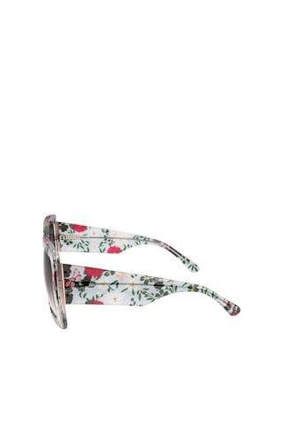 Lunettes de soleil femme - Catégorie 1 - Erdem by Linda Farrow - Blanc