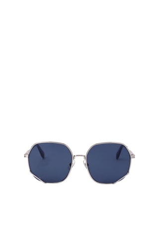 Lunettes de soleil femme - Catégorie 3 - Marc Jacobs Runway - Argenté et bleu