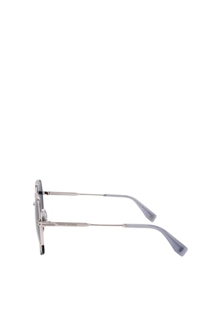 Lunettes de soleil femme - Catégorie 3 - Marc Jacobs Runway - Argenté et bleu