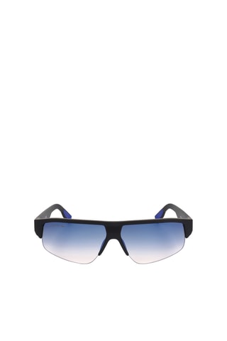 Lunettes de soleil homme - Verres effet miroir - Catégorie 2 - Lacoste - Bleu et noir