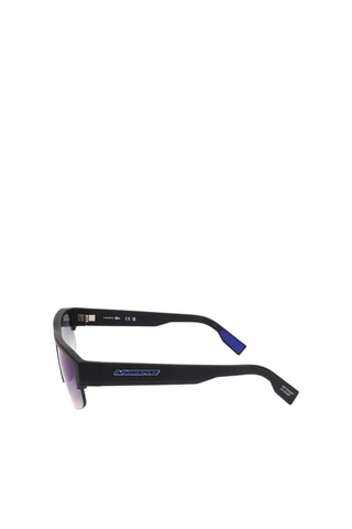 Lunettes de soleil homme - Verres effet miroir - Catégorie 2 - Lacoste - Bleu et noir