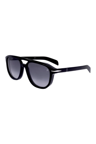 Lunettes de soleil homme - Catégorie 3 - David Beckham - Noir et argenté