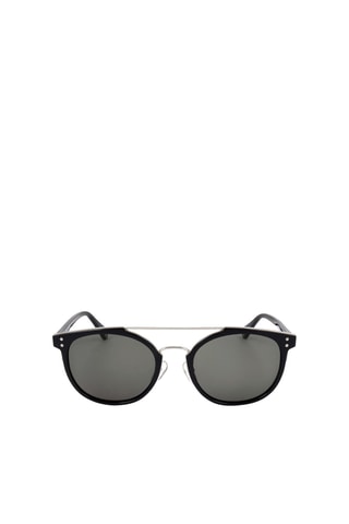 Lunettes de soleil homme - Catégorie 3 - Carolina Herrera - Argenté, gris et noir
