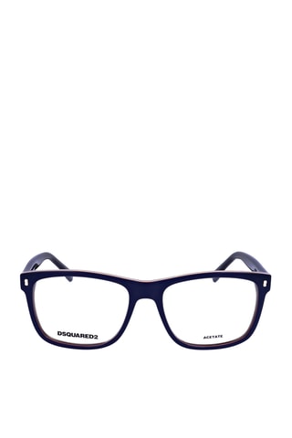 Lunettes de vue homme - Dsquared2 - Bleu et rouge