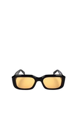 Lunettes de soleil femme - Catégorie 2 - Retrosuperfuture - Noir et orange
