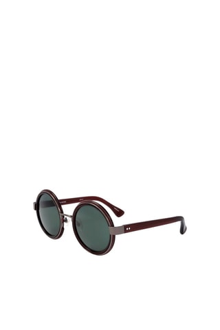 Lunettes de soleil femme - Catégorie 3 - Dries Van Noten by Linda Farrow - Marron