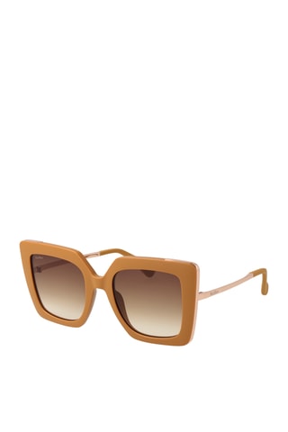 Lunettes de soleil femme - Catégorie 2 - Max Mara - Marron