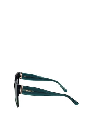 Lunettes de soleil femme - Catégorie 3 - Jimmy Choo - Vert et gris