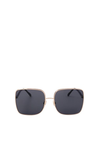Lunettes de soleil femme - Catégorie 3 - Jimmy Choo - Noir et doré