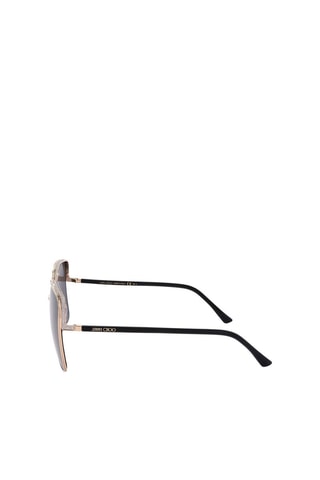 Lunettes de soleil femme - Catégorie 3 - Jimmy Choo - Noir et doré
