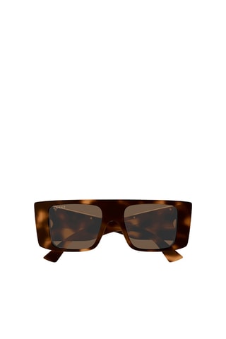 Lunettes de soleil homme - Catégorie 3 - Gucci - Marron