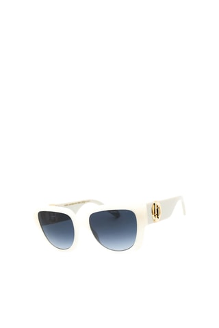 Lunettes de soleil femme - Catégorie 3 - Marc Jacobs - Blanc et doré
