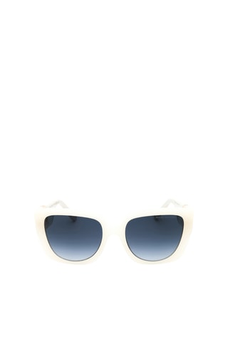 Lunettes de soleil femme - Catégorie 3 - Marc Jacobs - Blanc et doré