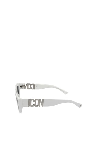 Lunettes de soleil homme - Catégorie 3 - Dsquared2 - Blanc et gris