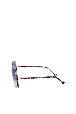 Lunettes de soleil femme - Catégorie 2 - Carolina Herrera - Noir, bleu et marron