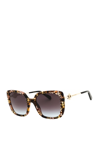 Lunettes de soleil femme - Catégorie 3 - Marc Jacobs - Doré, marron et noir