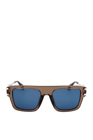 Lunettes de soleil homme - Catégorie 3 - Marron et transparent