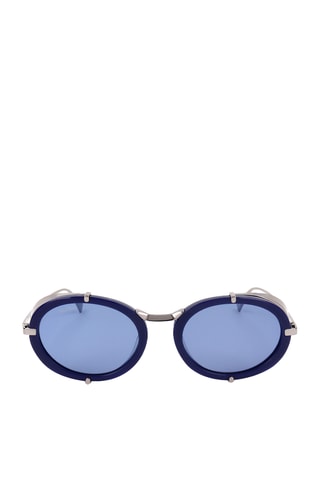 Lunettes de soleil femme - Catégorie 2 - Argenté et bleu
