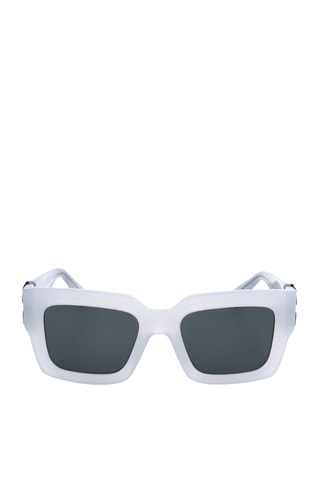 Lunettes de soleil femme - Catégorie 2 - Blanc et gris foncé