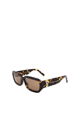 Lunettes de soleil femme - Catégorie 2 - Marc Jacobs - Doré et marron