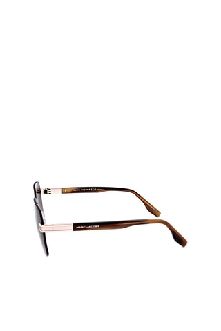 Lunettes de soleil homme - Catégorie 3 - Marc Jacobs - Marron et argenté