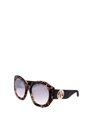 Lunettes de soleil femme - Catégorie 2 - Marc Jacobs - Noir, marron et violet