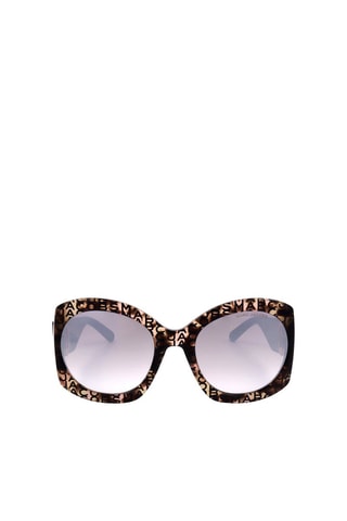 Lunettes de soleil femme - Catégorie 2 - Marc Jacobs - Noir, marron et violet