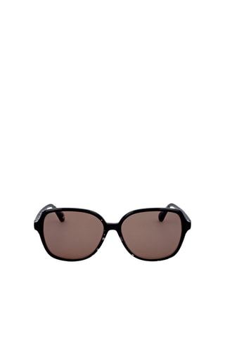 Lunettes de soleil femme - Catégorie 3 - Christian Lacroix - Noir, marron et doré
