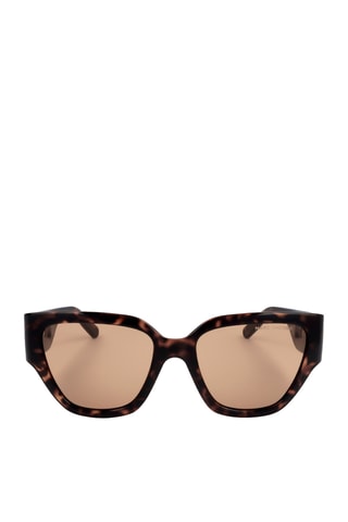 Lunettes de soleil femme - Catégorie 2 - Marron clair et noir