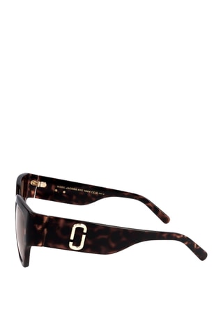 Lunettes de soleil femme - Catégorie 2 - Marron clair et noir