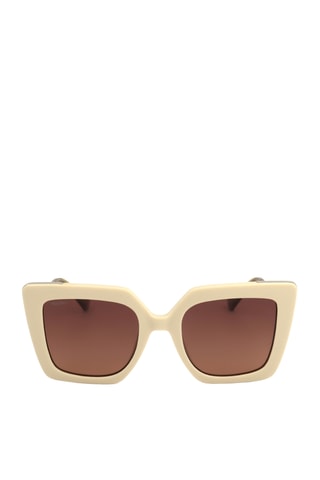 Lunettes de soleil femme - Catégorie 3 - Beige