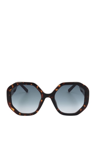 Lunettes de soleil femme - Catégorie 2 - Marron clair et noir