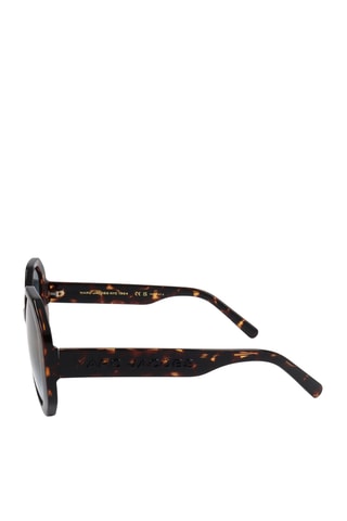 Lunettes de soleil femme - Catégorie 2 - Marron clair et noir