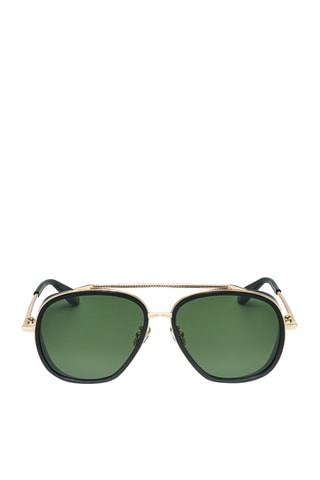 Lunettes de soleil femme - Catégorie 3 - Doré et vert
