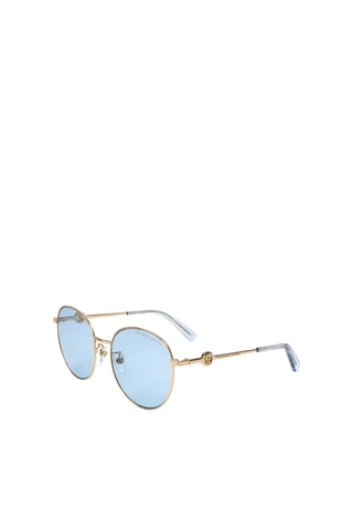Lunettes de soleil femme -  Catégorie 1 - Marc Jacobs - Bleu et doré