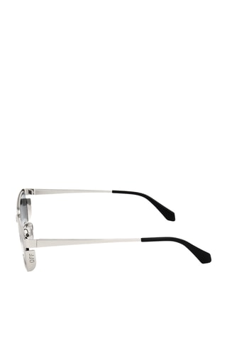 Lunettes de soleil homme - Catégorie 2 - Off-White - Argenté