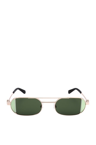 Lunettes de soleil homme - Catégorie 2 - Off White - Doré