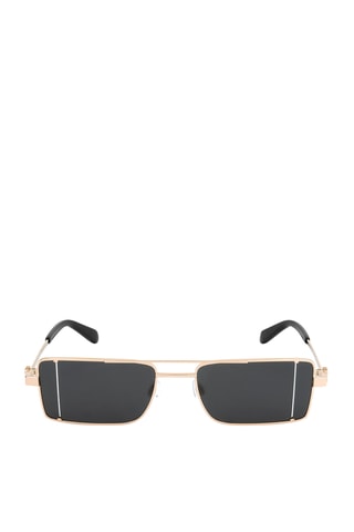 Lunettes de soleil homme - Catégorie 2 - Off White - Doré