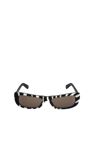 Gafas de sol mujer - Categoría 2 - Jacquemus - Blanco, gris y negro