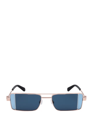 Lunettes de soleil homme - Catégorie 2 - Off White - Doré