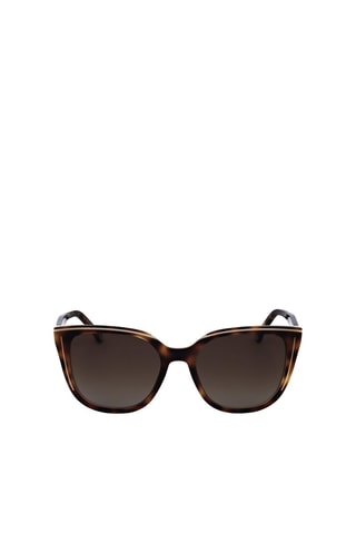 Lunettes de soleil femme - Catégorie 3 - Carolina Herrera - Noir, marron et doré