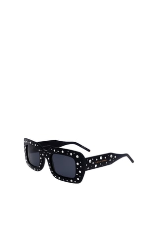 Lunettes de soleil femme - Catégorie 3 - Carolina Herrera - Blanc, noir et gris