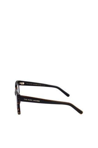 Lunettes de soleil femme - Catégorie 2 - Marc Jacobs - Noir, bleu et jaune