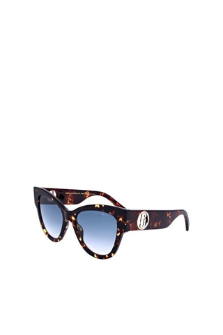 Lunettes de soleil femme - Catégorie 2 - Marc Jacobs - Bleu et marron