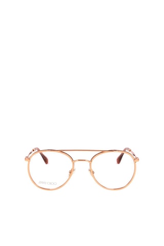 Lunettes de vue femme  -  Jimmy Choo - Doré